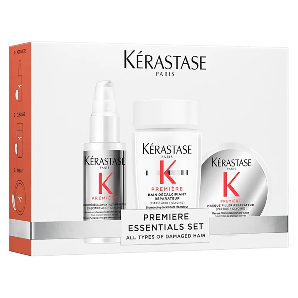Kèrastase Premiere Discovery Set - Bain Decalcifiant 80 ml + Masque Filler 75 ml + Concentre Decalcifiant 45 ml