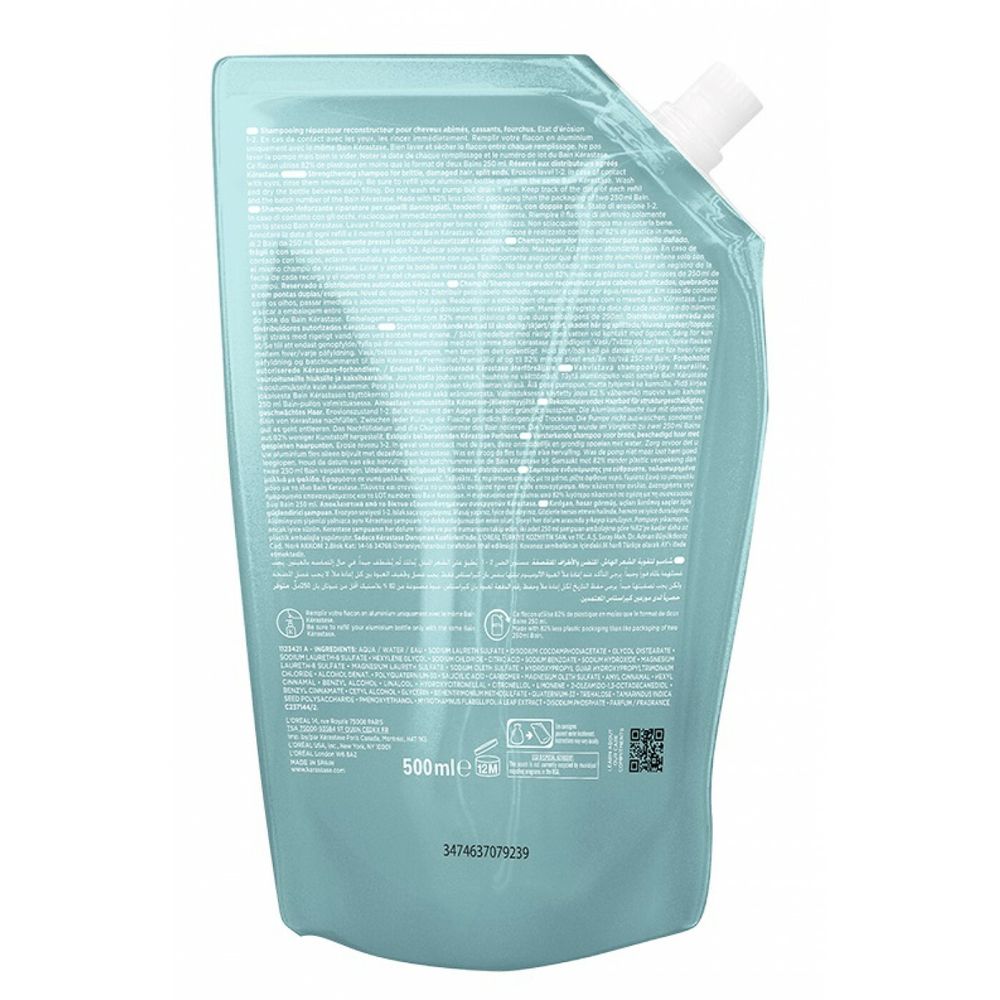 Kérastase Resistance Bain Force Architecte Pouche 500 ml