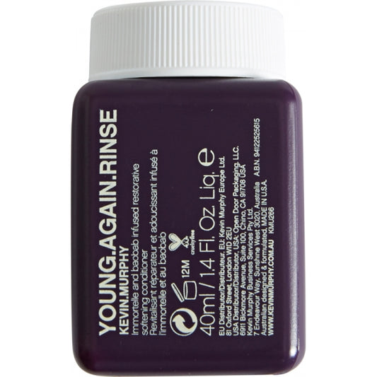 Kevin.Murphy Young.Again Rinse 40ml - Après-shampooing