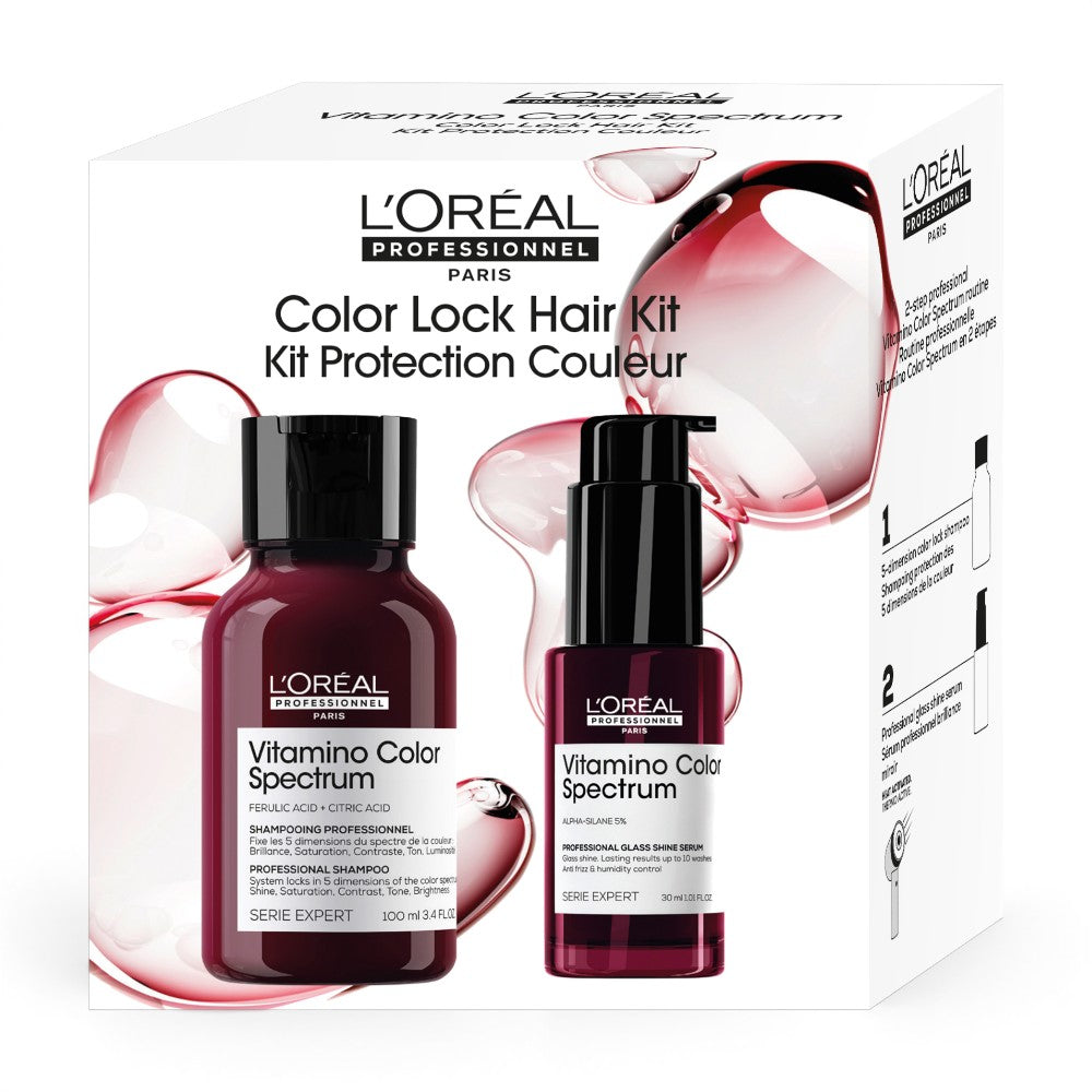 L'Oréal Professionnel Vitamino Color Spectrum Travel Set Shampoo 100 ml + Serum 30 ml