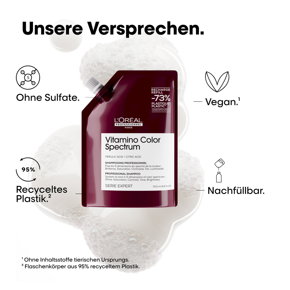 L'Oréal Professionnel Serie Expert Vitamino Color Spectrum Refill Shampoo 500 ml