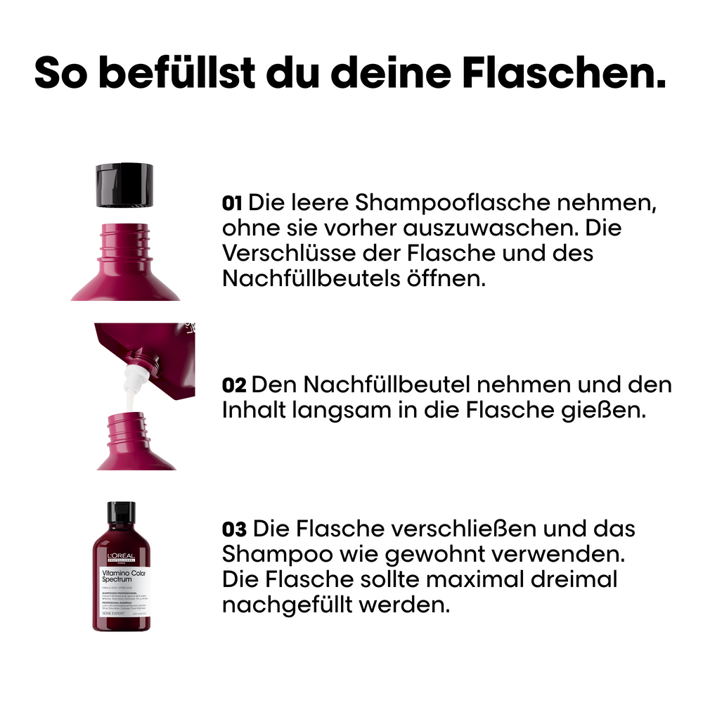 L'Oréal Professionnel Serie Expert Vitamino Color Spectrum Refill Shampoo 500 ml