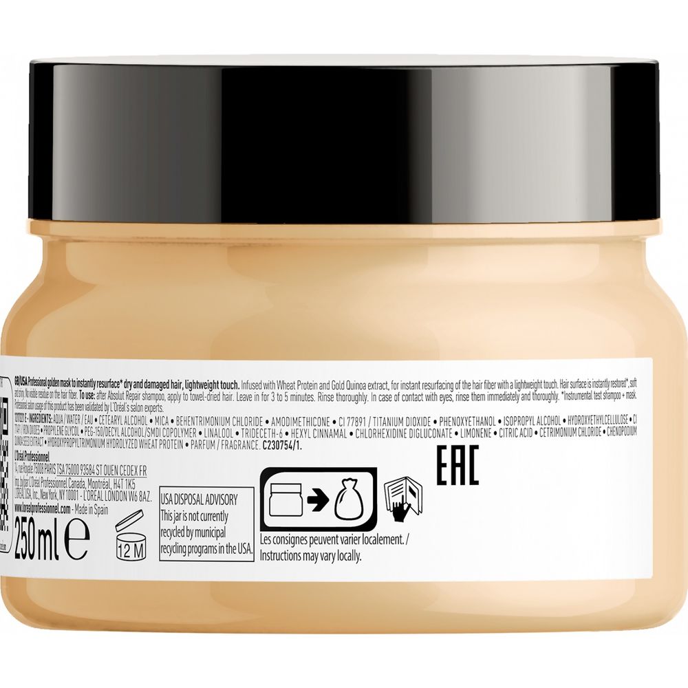L'Oréal Professionnel Série Expert Absolut Repair Golden Mask 250 ml