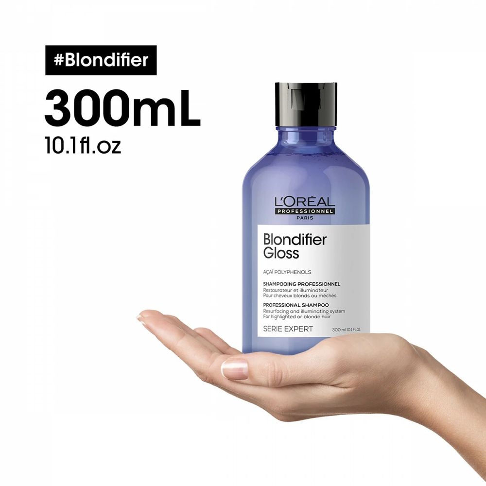 L'Oreal Professionnel Serie Expert Blondifier Gloss Shampoo 300 ml