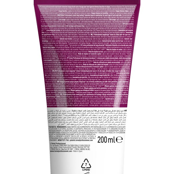 L'Oréal Professionnel Serie Expert Curl Expression Long Lasting Intensive Leave-In Moisturizer 200 ml