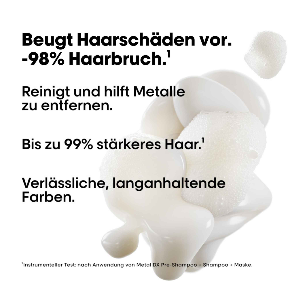 L'Oréal Professionnel Série Expert Metal DX Trio Geschenkset – Shampoo 300 ml + Maske 250 ml + Öl 50 ml