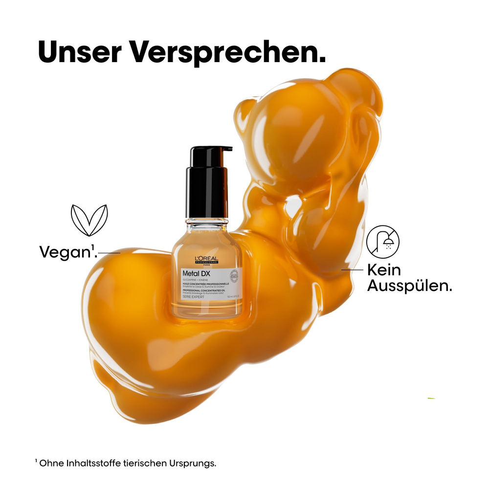 L'Oréal Professionnel Série Expert Metal DX Trio Geschenkset – Shampoo 300 ml + Maske 250 ml + Öl 50 ml