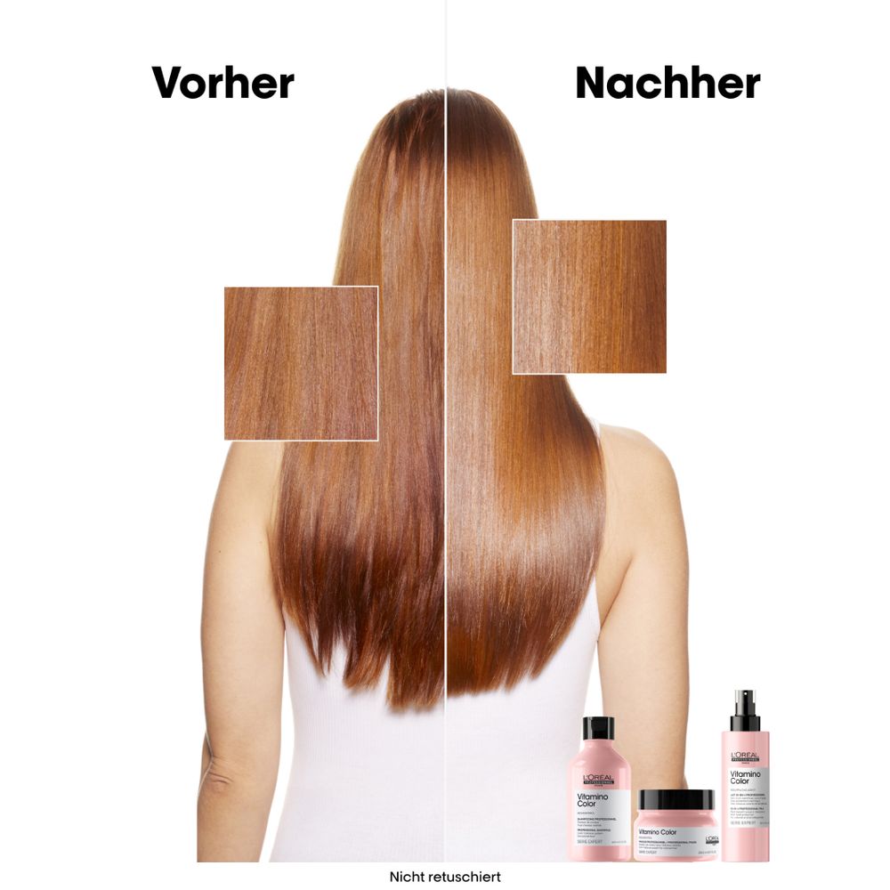 L'Oréal Professionnel Serie Expert Vitamino Color Trio XMAS Coffret - Shampoo 300ml + Mask 250ml + 10 in 1 Spray 190ml