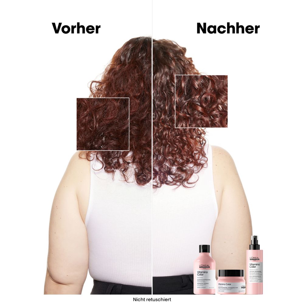 L'Oréal Professionnel Serie Expert Vitamino Color Trio XMAS Coffret - Shampoo 300ml + Mask 250ml + 10 in 1 Spray 190ml