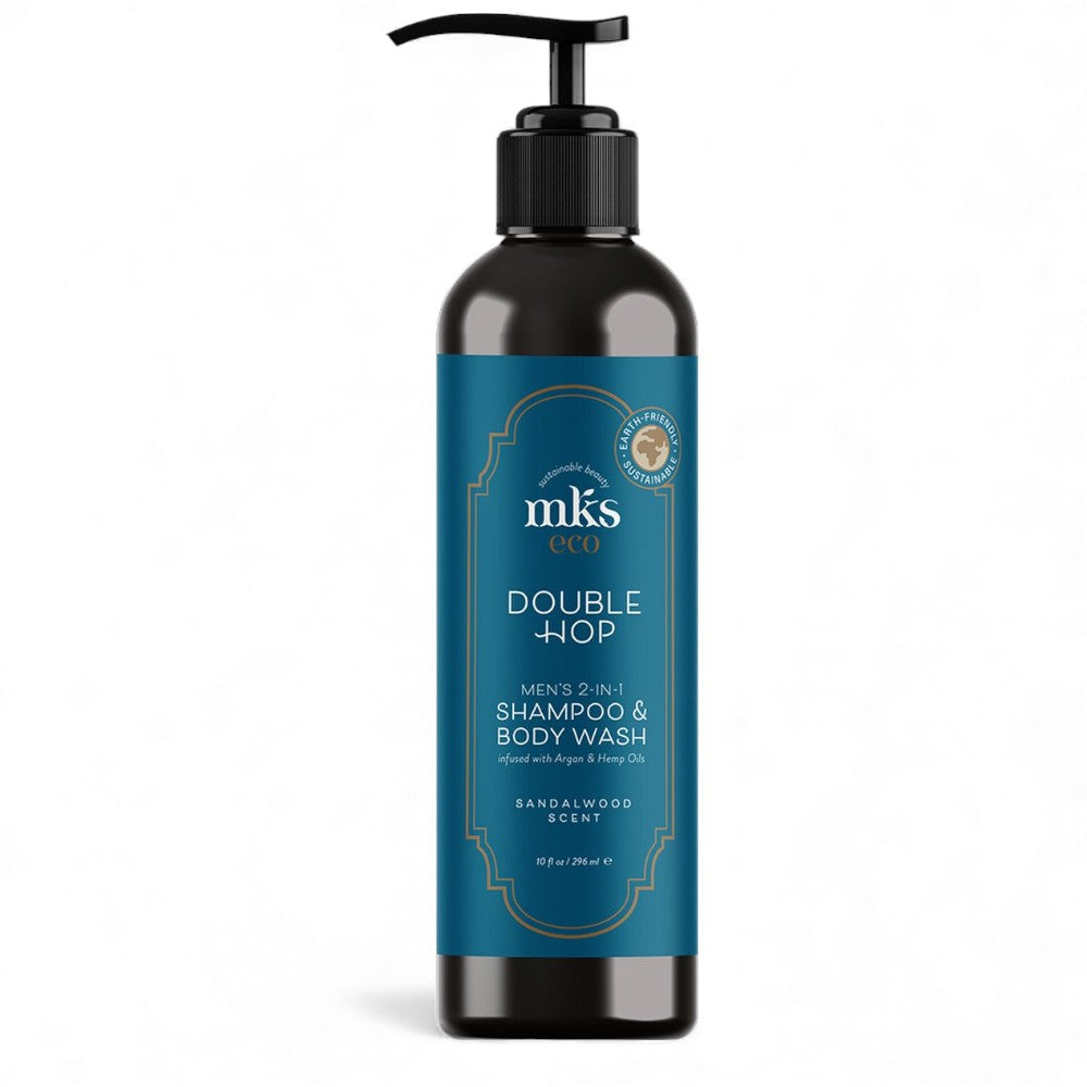 MKS-Eco Double Hop Men’s 2-in-1 Shampoo & Body Wash Mannish Scent 296 ml
