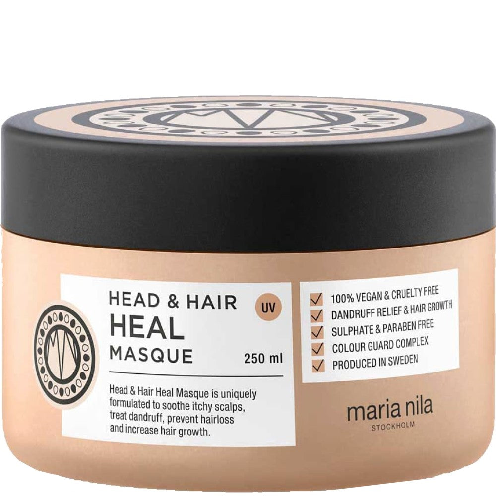 Maria Nila Head & Hair Holiday Box - Shampoo 350 ml + Conditioner 300 ml + Mask 250 ml