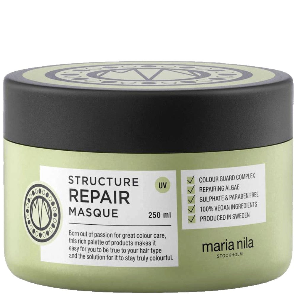Maria Nila Structure Repair Holiday Box - Shampoo 350 ml + Conditioner 300 ml + Mask 250 ml