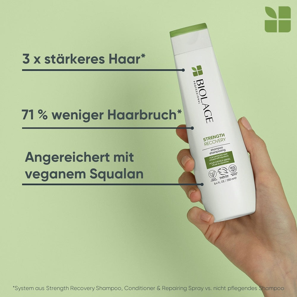 Matrix Biolage Strength Recovery Spring Coffret - Shampoo 250 ml + Conditioner 200 ml + Leave-In Spray 232 ml