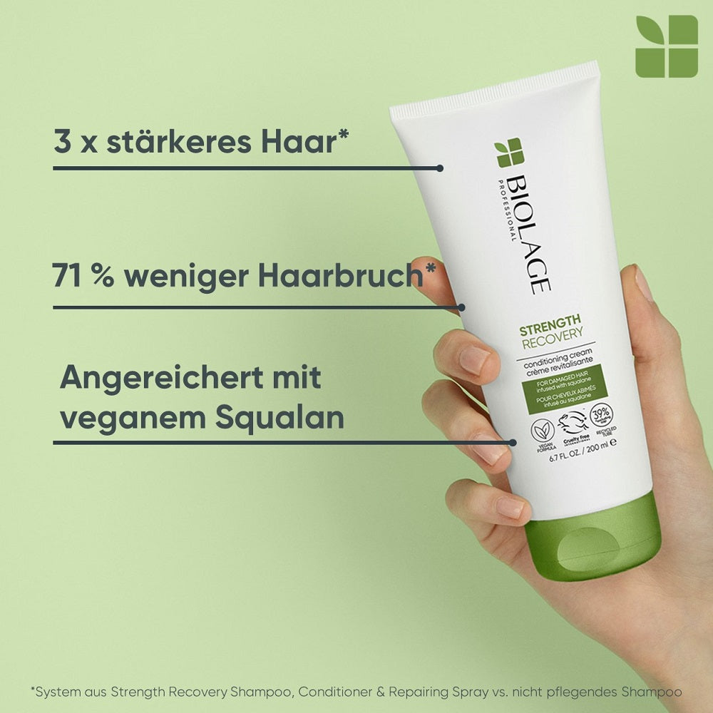 Matrix Biolage Strength Recovery Spring Coffret - Shampoo 250 ml + Conditioner 200 ml + Leave-In Spray 232 ml