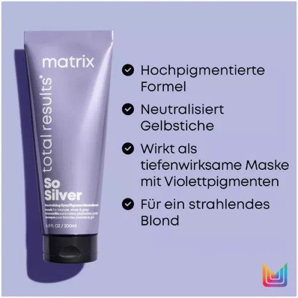 Matrix Total Results Color Obsessed So Silver Maske 500 ml