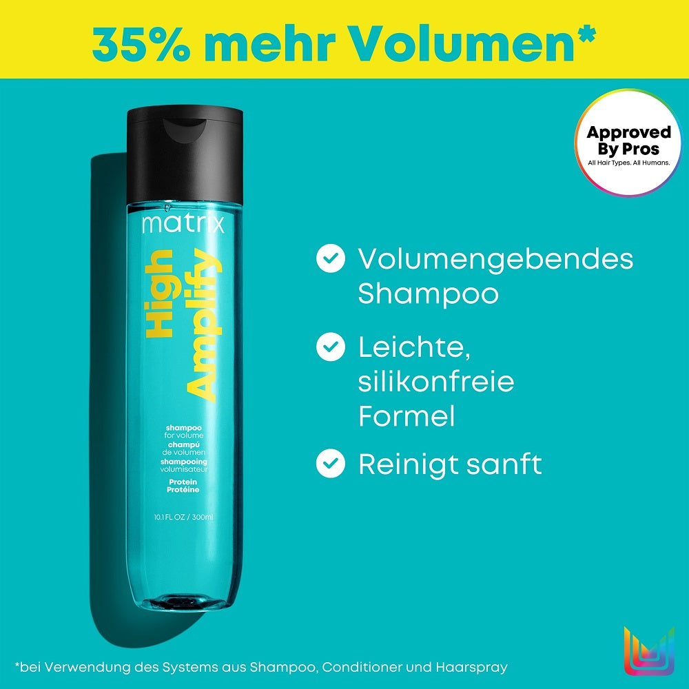 Matrix Total Results High Amplify Spring Coffret - Shampoo 300 ml + Conditioner 300 ml + Miracle Creator Spray 190 ml