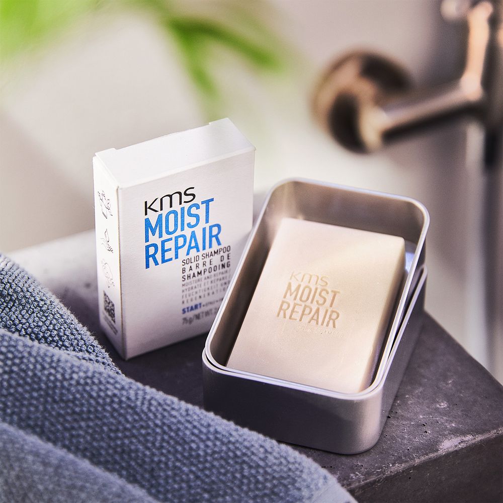 KMS Moistrepair Solid Shampoo 75g - solid shampoo