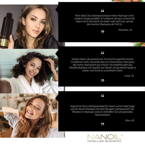 Nanoil Shampooing Micellaire Argan 300 ml