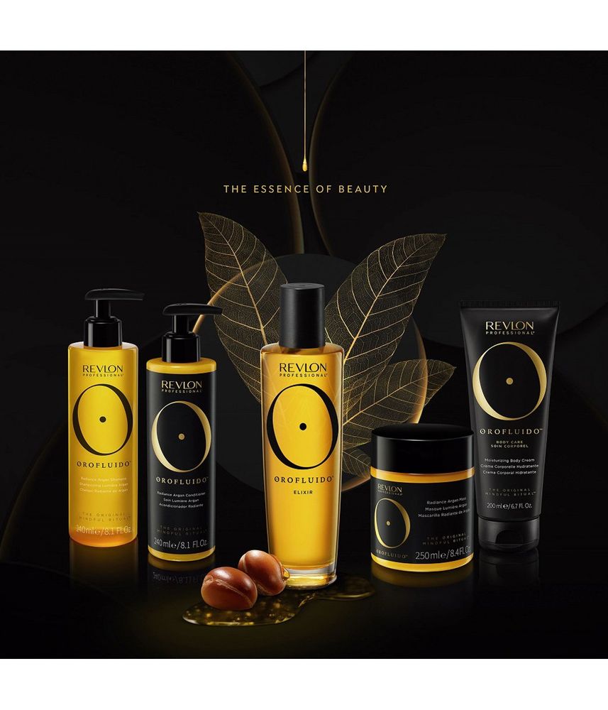 Orofluido Gift Set - Shampoo 240ml + Elixir 100ml + Body Cream 50ml