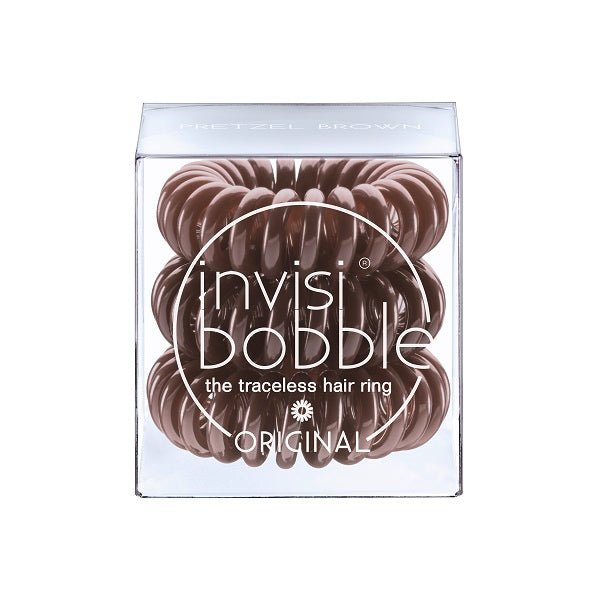 Invisibobble ORIGINAL Pretzel Brown - Haargummi 3 Stück
