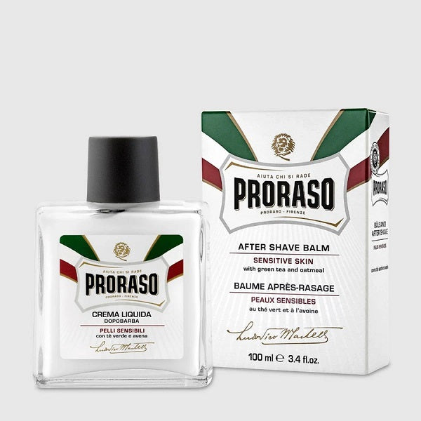 Proraso White Aftershave Balm Sensitive 100ml - Crema Liquida