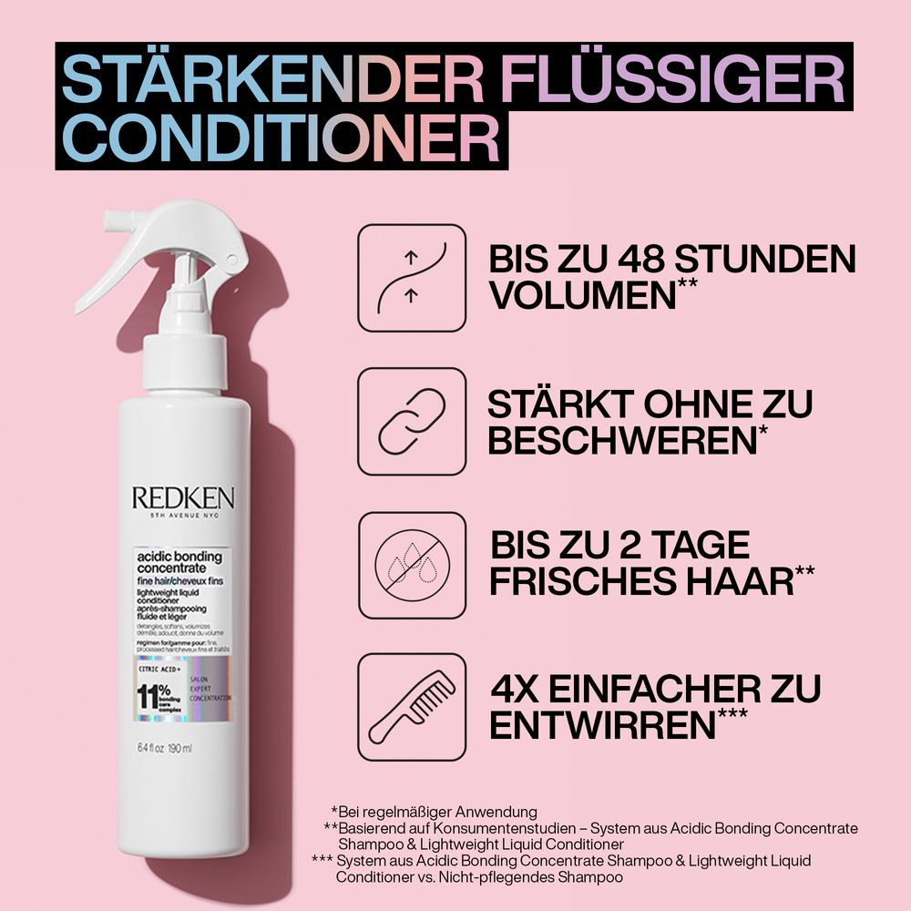 Redken Acidic Bonding Concentrate Lightweight Liquid Conditioner 190 ml
