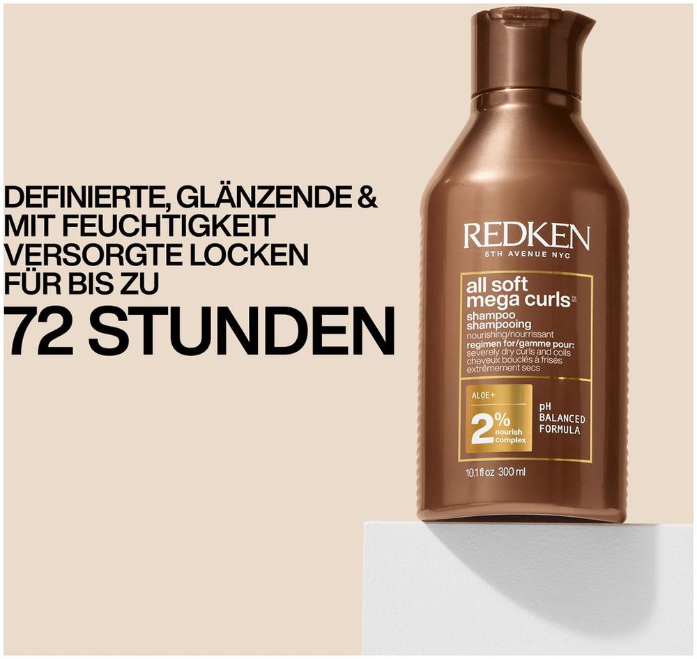 Redken All Soft Mega Curls Shampoo 300 ml