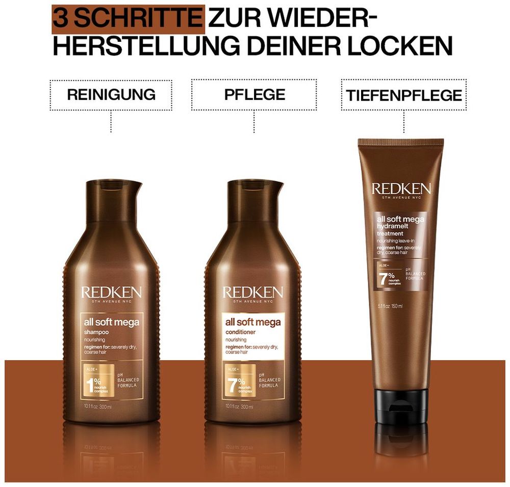 Redken All Soft Mega Curls Shampoo 300 ml