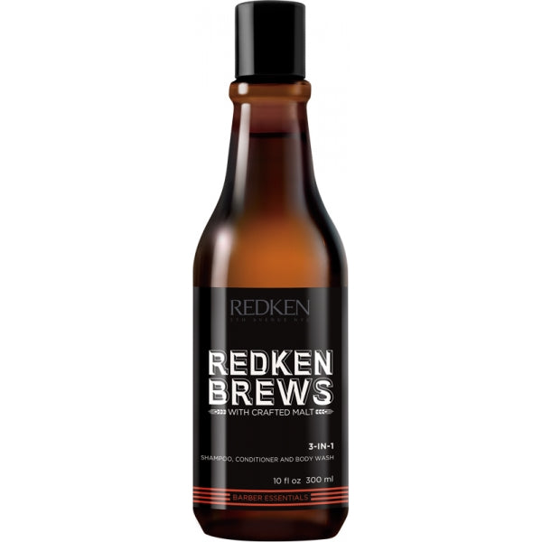 Redken Brews 3 in 1 Shampoo 300 ml