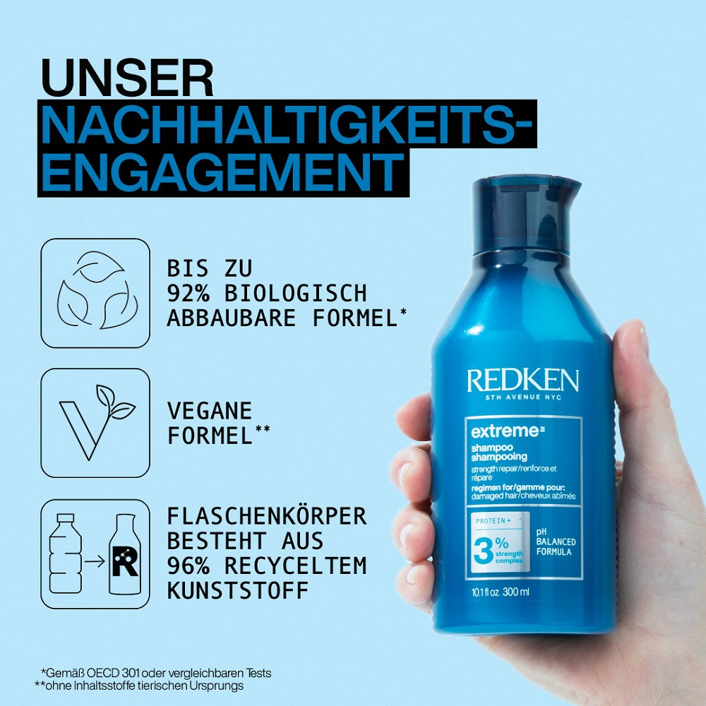 Coffret Redken Extreme Spring - Shampoing 300 ml + Après-shampoing 300 ml