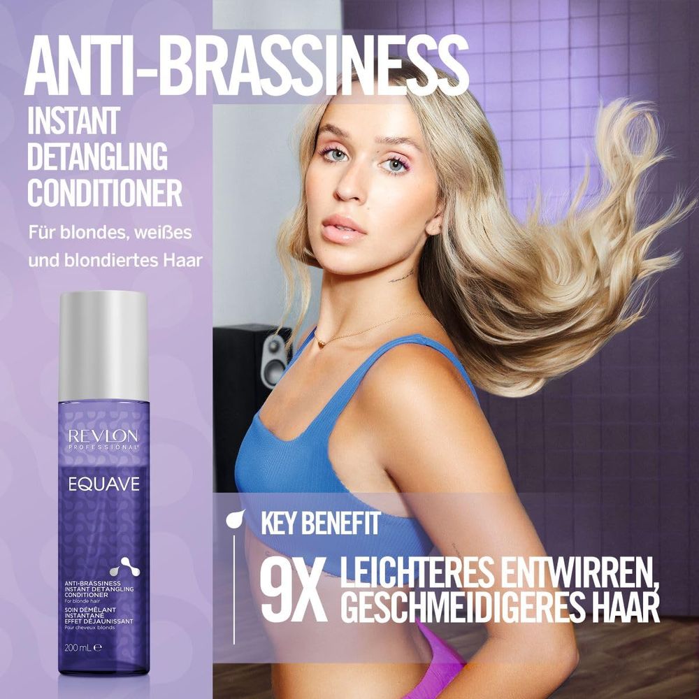 Revlon Equave Revitalisant Démêlant Instantané Anti-Brassiness 200 ml