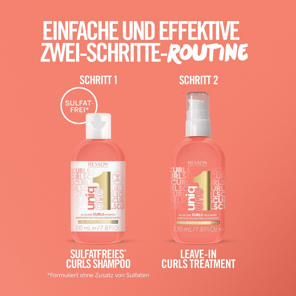 Revlon Uniq One Shampoing Boucles Tout En Un 230 ml