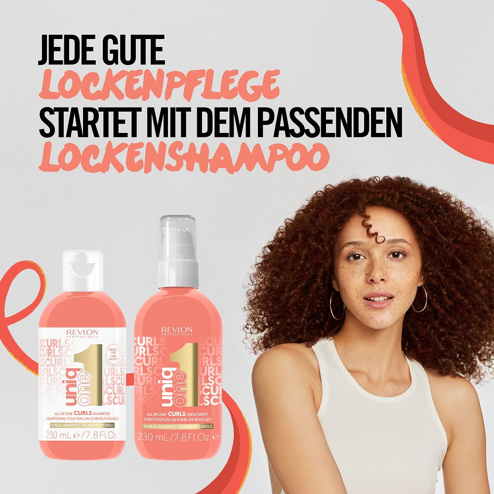 Revlon Uniq One Shampoing Boucles Tout En Un 230 ml