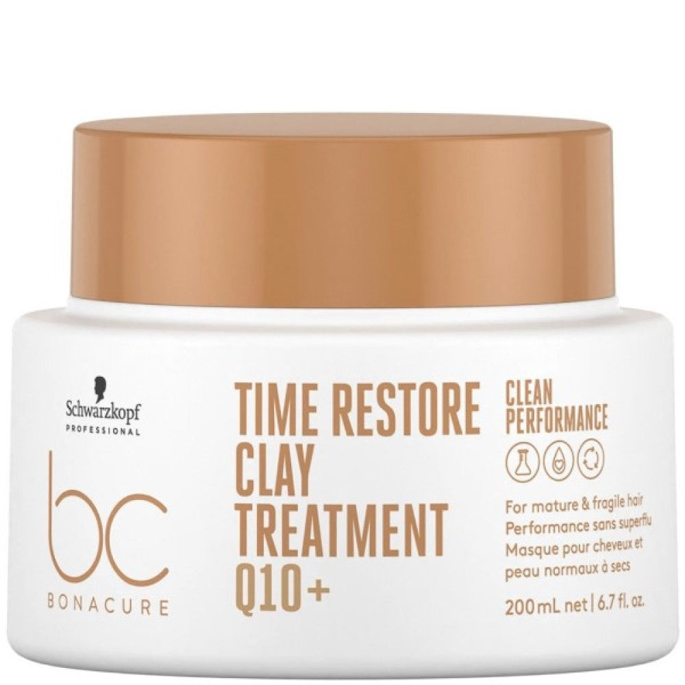 Schwarzkopf BC Bonacure Q10 Time Restore Clay Treatment 200 ml