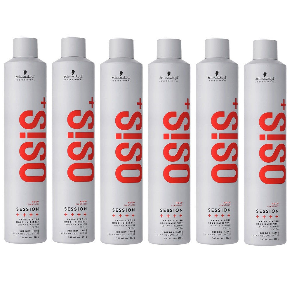 Schwarzkopf OSiS+ Session extreme Hold Hairspray 6x500ml