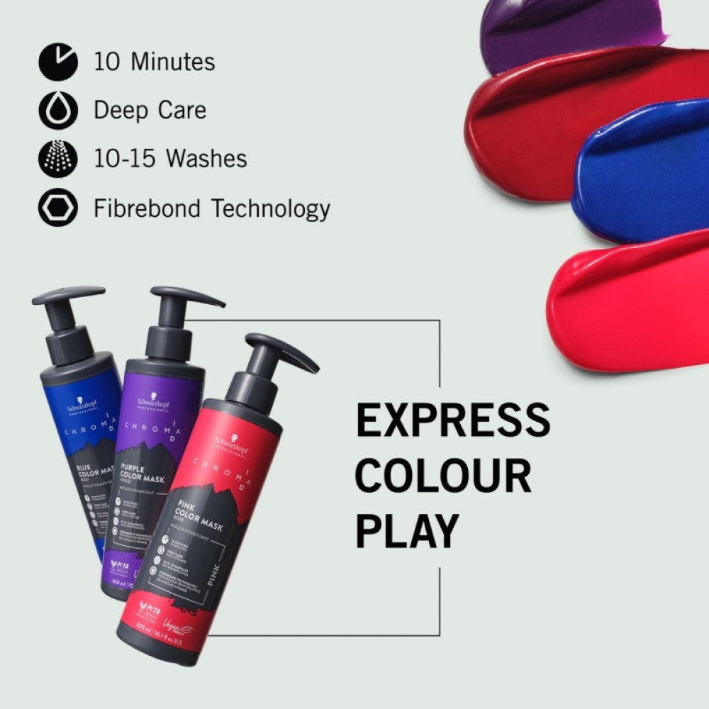 Schwarzkopf Professional Chroma ID Color Mask 9-12 Platinum Grey 300ml