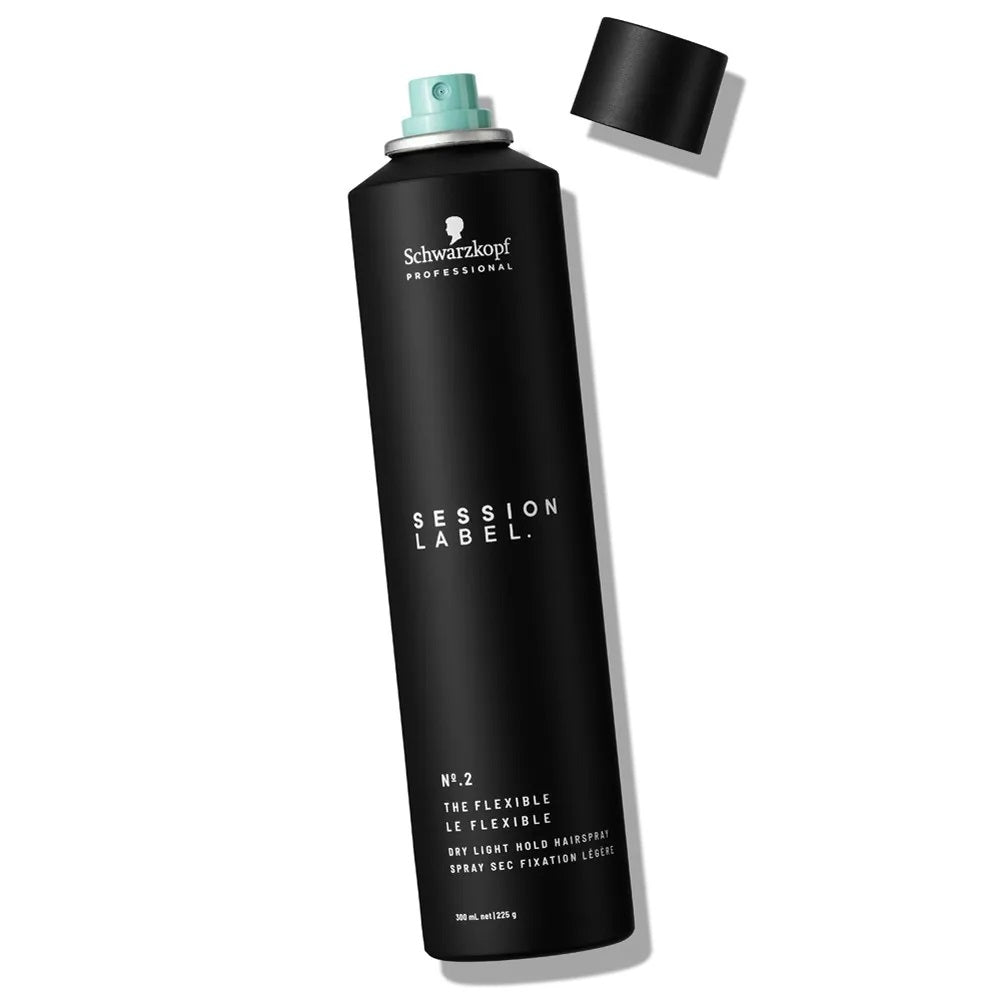 Schwarzkopf Session Label The Flexible Dry Light Hold Hairspray 300 ml