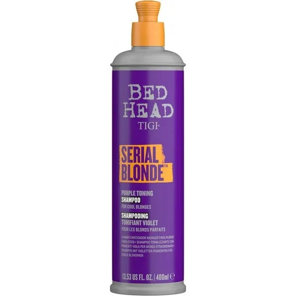 Tigi Bed Head Serial Blonde Purple Toning Shampoo 400 ml - NEU