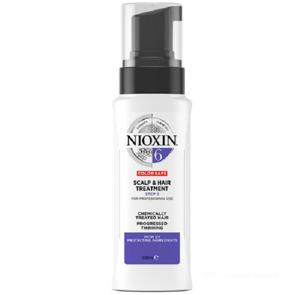 Wella Nioxin System 6 Traitement du cuir chevelu et des cheveux Étape 3 100 ml - Nouveau