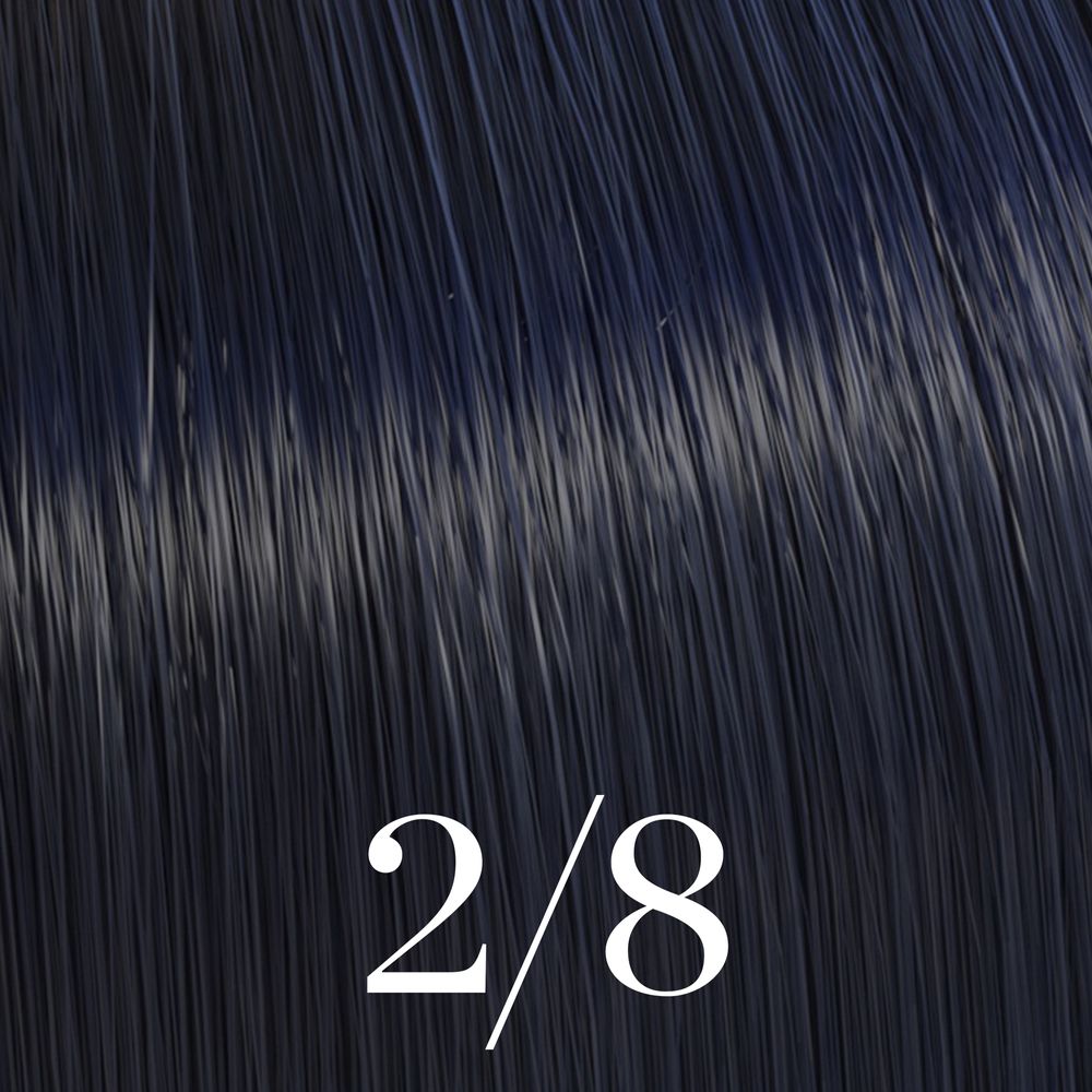 2/8 blauschwarz