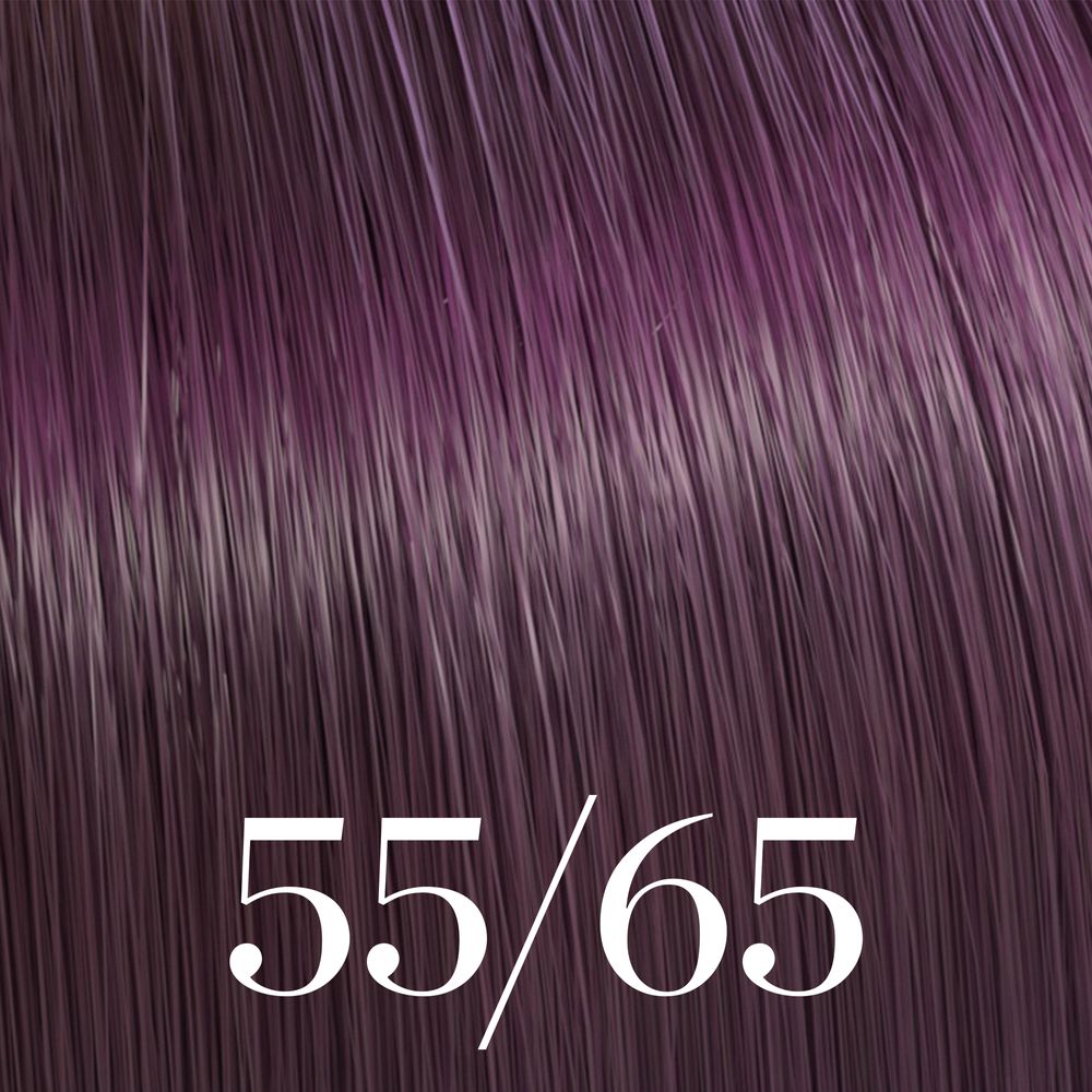 55/65 hellbraun intensiv violett-mahagoni