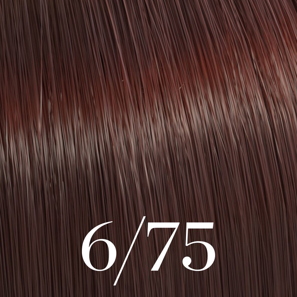 6/75 dunkelblond braun-mahagoni
