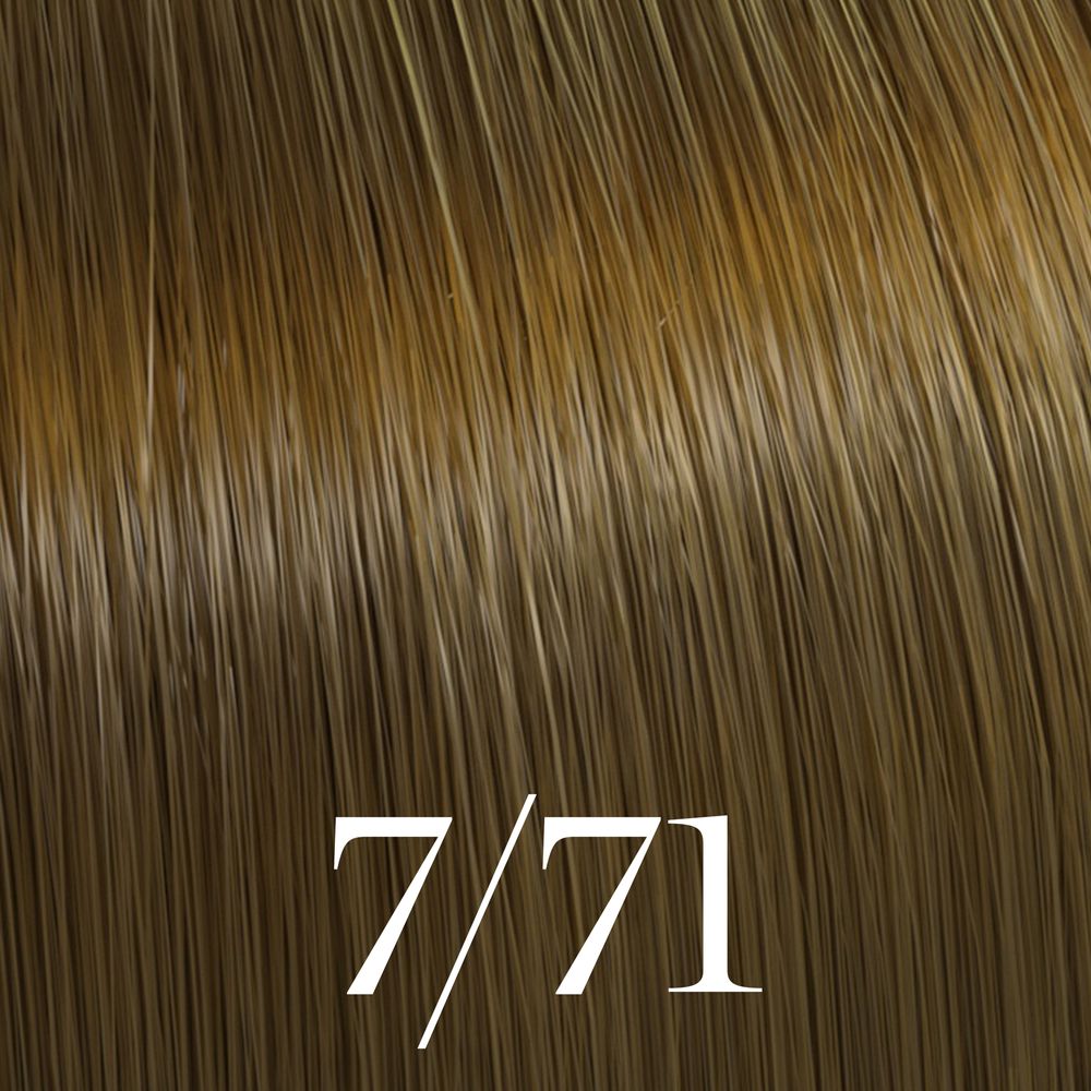 7/71 mittelblond braun-asch