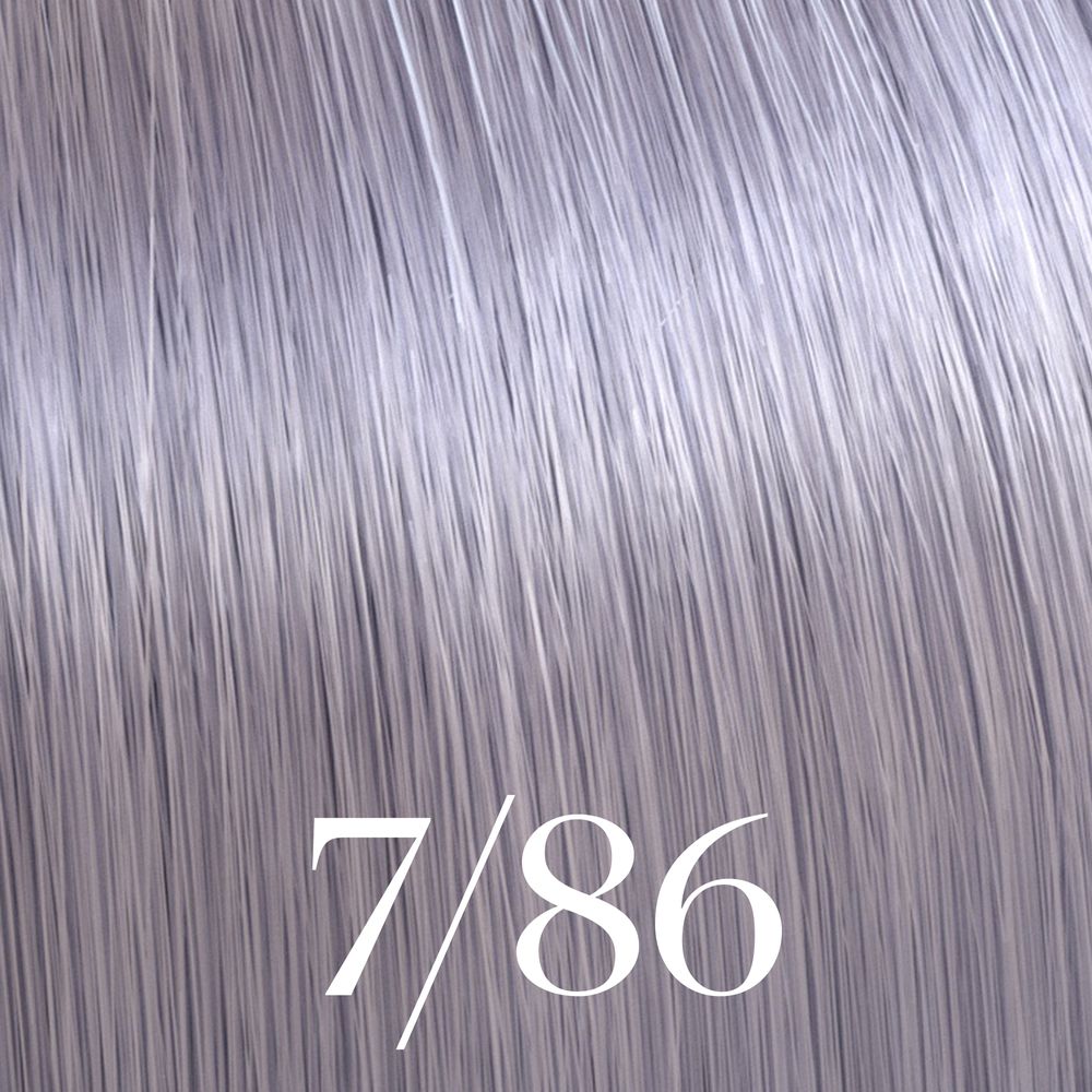 7/86 mittelblond perl-violett