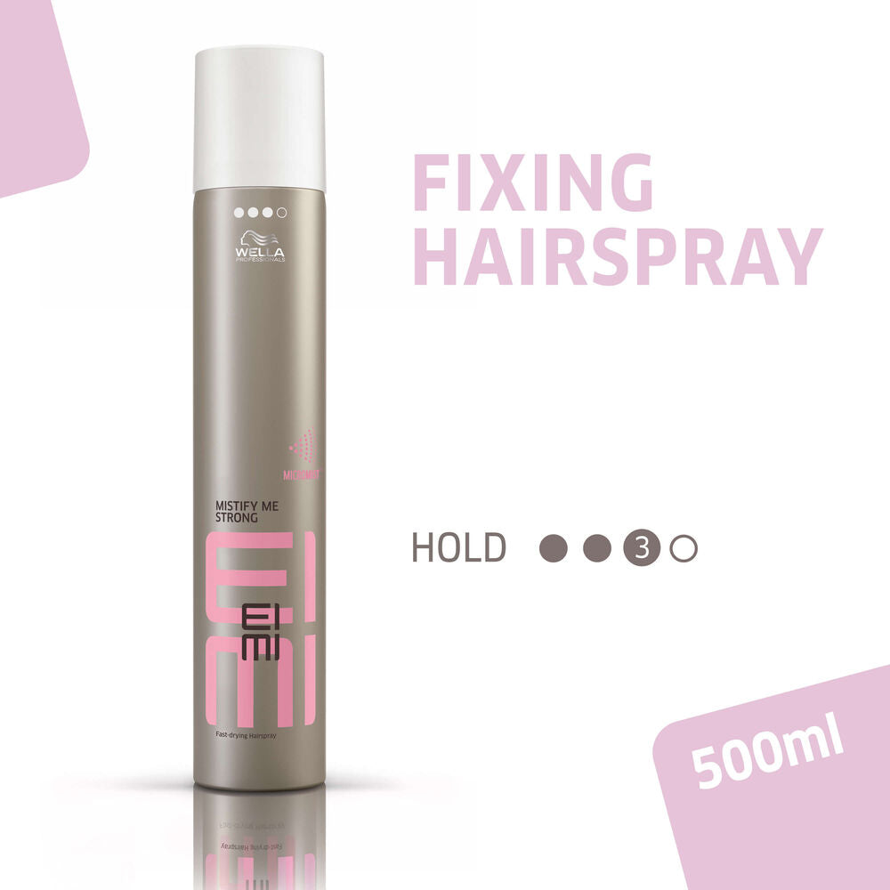 Wella EIMI Mistify Me Strong 500 ml - tenue forte instantanée