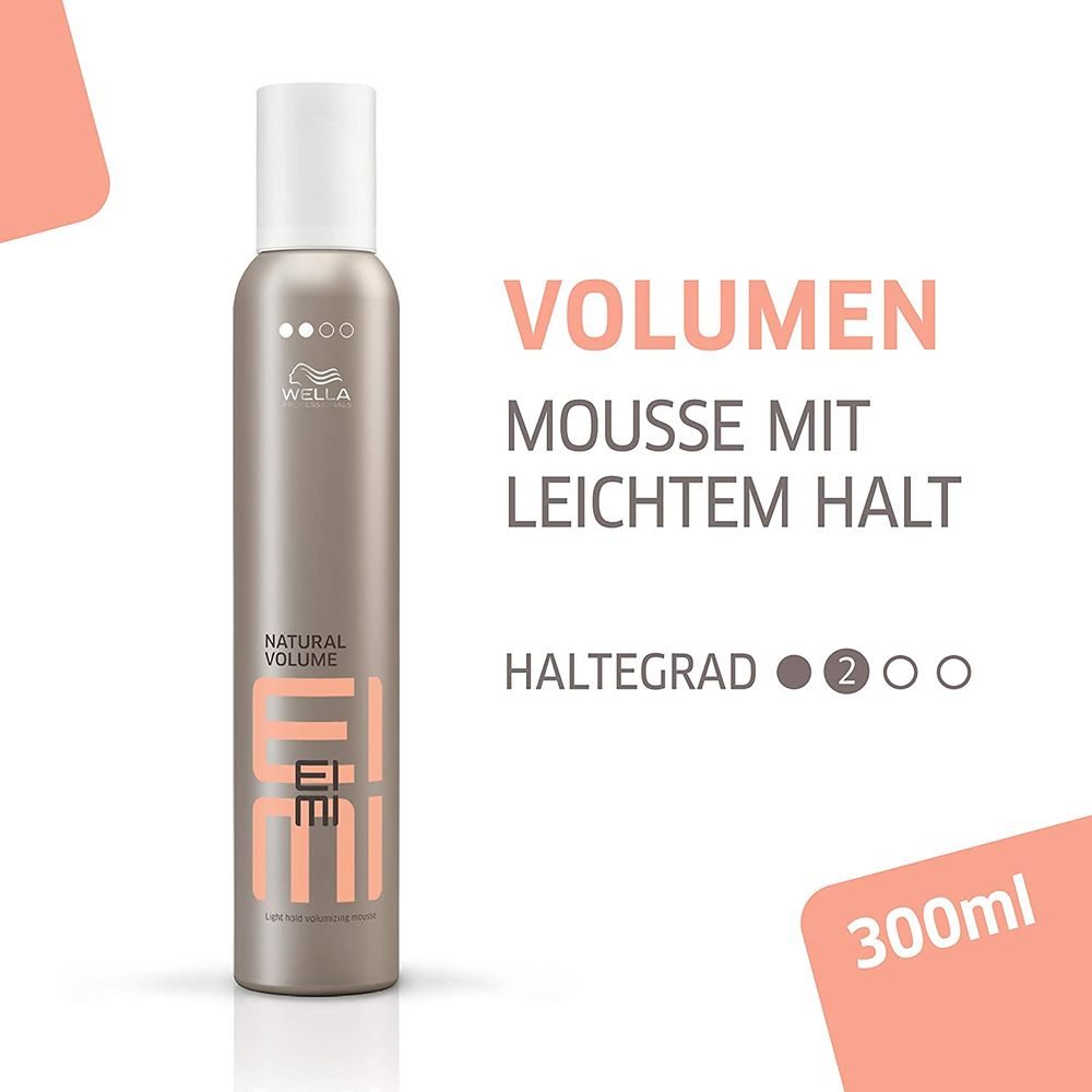 Wella EIMI Natural Volumen 300ml- Volumen Schaum leichter Halt