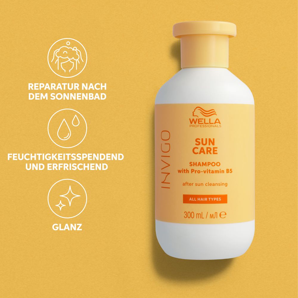 Wella Professionals Invigo Sun Care Shampoo 300 ml - NEW