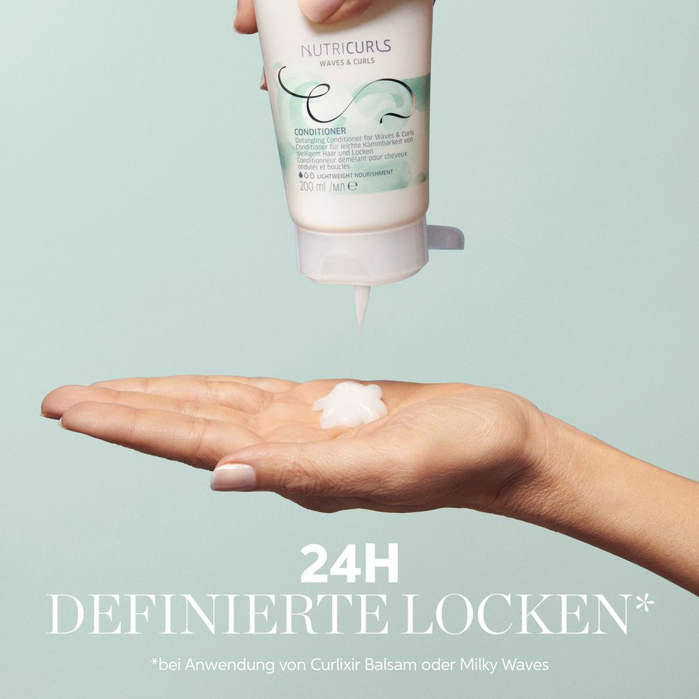 Wella Professionals NutriCurls Conditioner für Locken und welliges Haar 200 ml