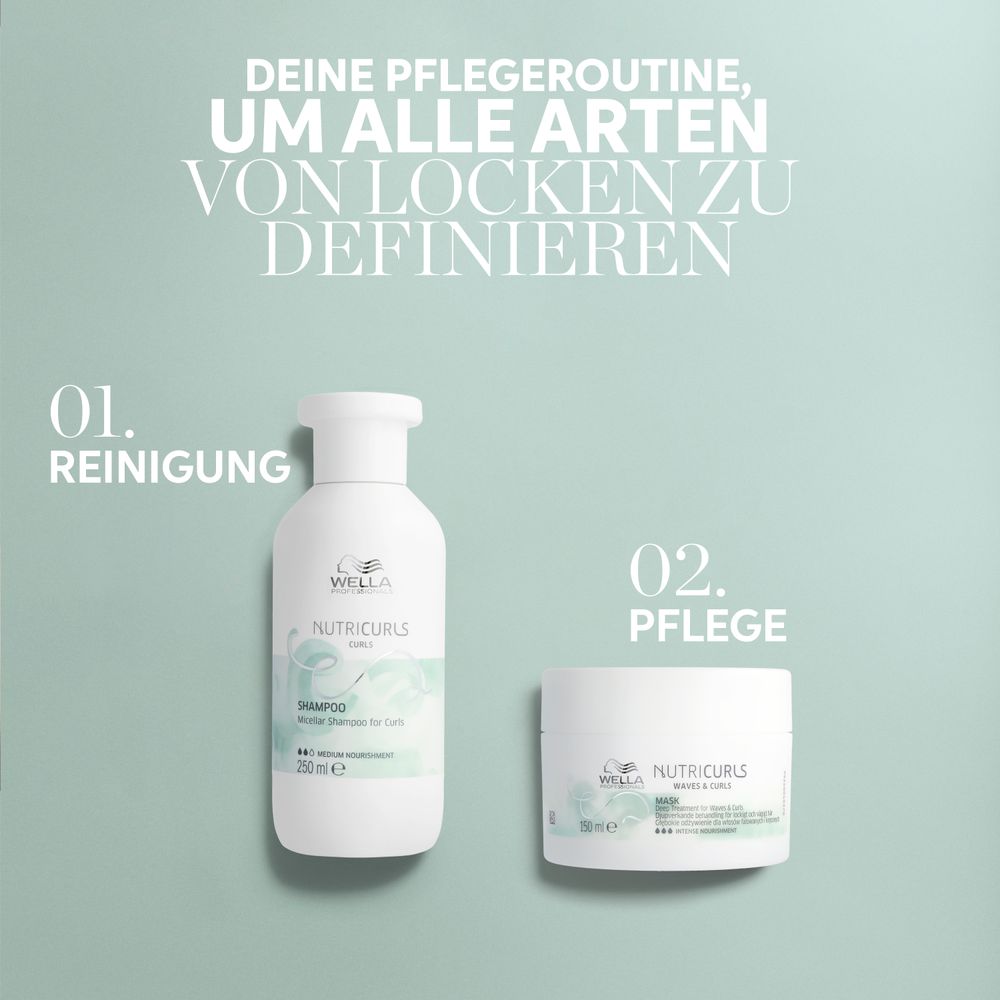 Wella Professionals NutriCurls Mask für Locken und welliges Haar 150 ml