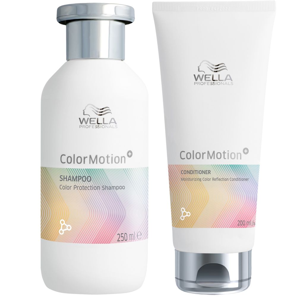 Wella Professionals ColorMotion+ Set - Shampoo 250 ml + Conditioner 200 ml - NEW